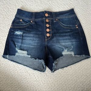 Jean shorts never worn!!